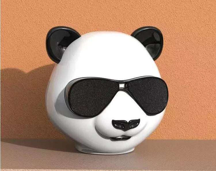 Portable mini Bluetooth speaker in classic style with USB port and wireless connectivity