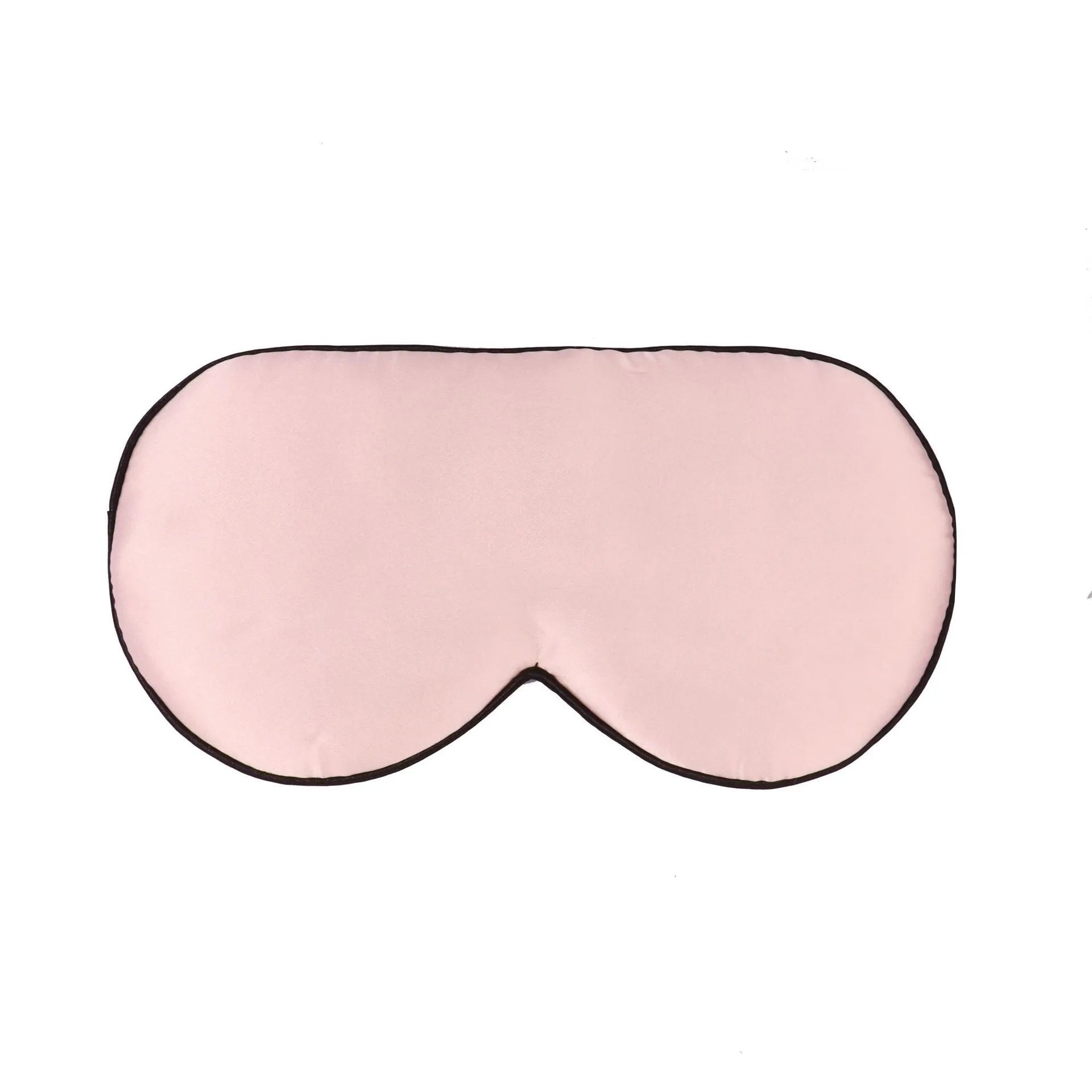 Double-sided mulberry silk sleep mask showing embroidered print in a selection of its 22 colour options.