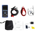 Handheld digital oscilloscope with accessories for automotive repair diagnostics