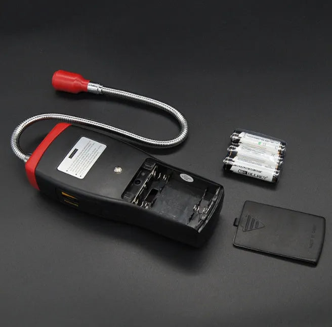 AS8800L portable flammable gas detector with LED display and compact 160×66×31 mm design