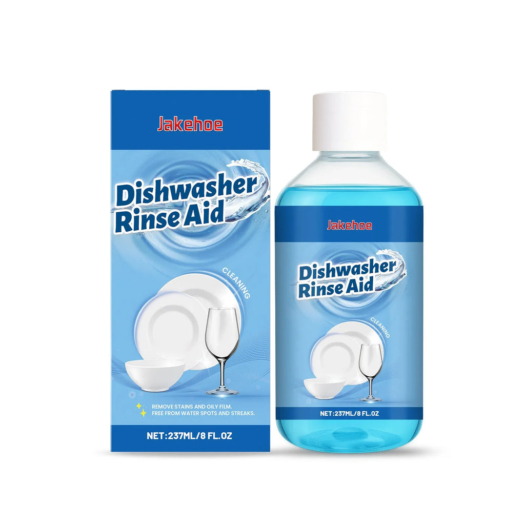 237mL bottle of dishwasher cleaning aid liquid detergent for automatic dishwashers