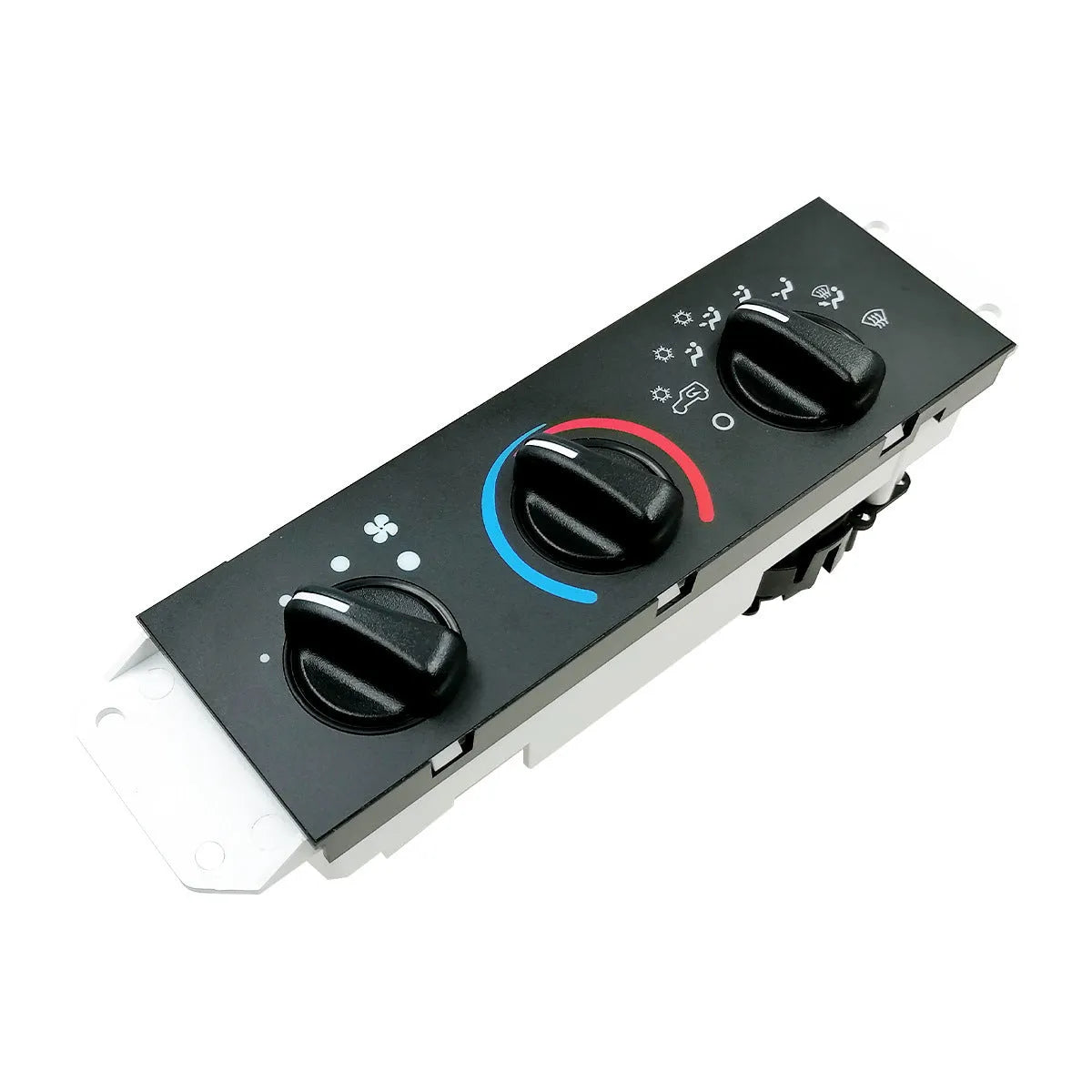 Black automotive air conditioning control panel for Jeep Wrangler 2005-2006 OE 55056558AA