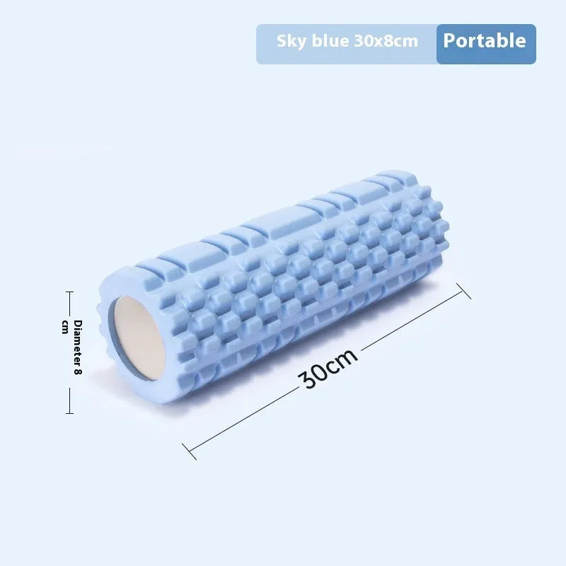 EVA foam roller in multiple colours and sizes for fitness recovery