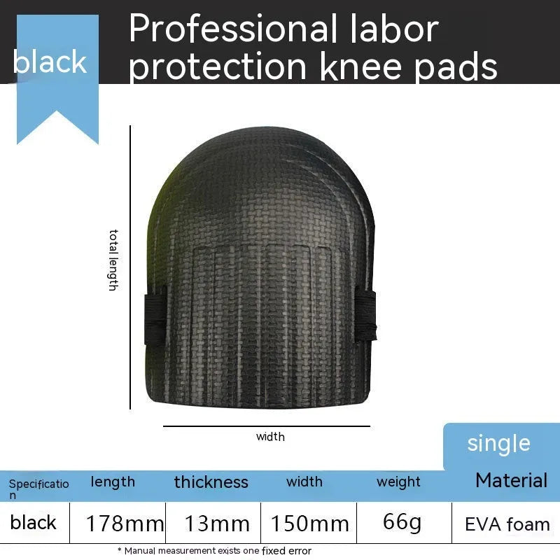 Foam kneecap kneepads with thick EVA padding for work protection in multiple colour options