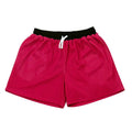 Men's mesh quick-drying shorts in black, ideal for running and fitness activities