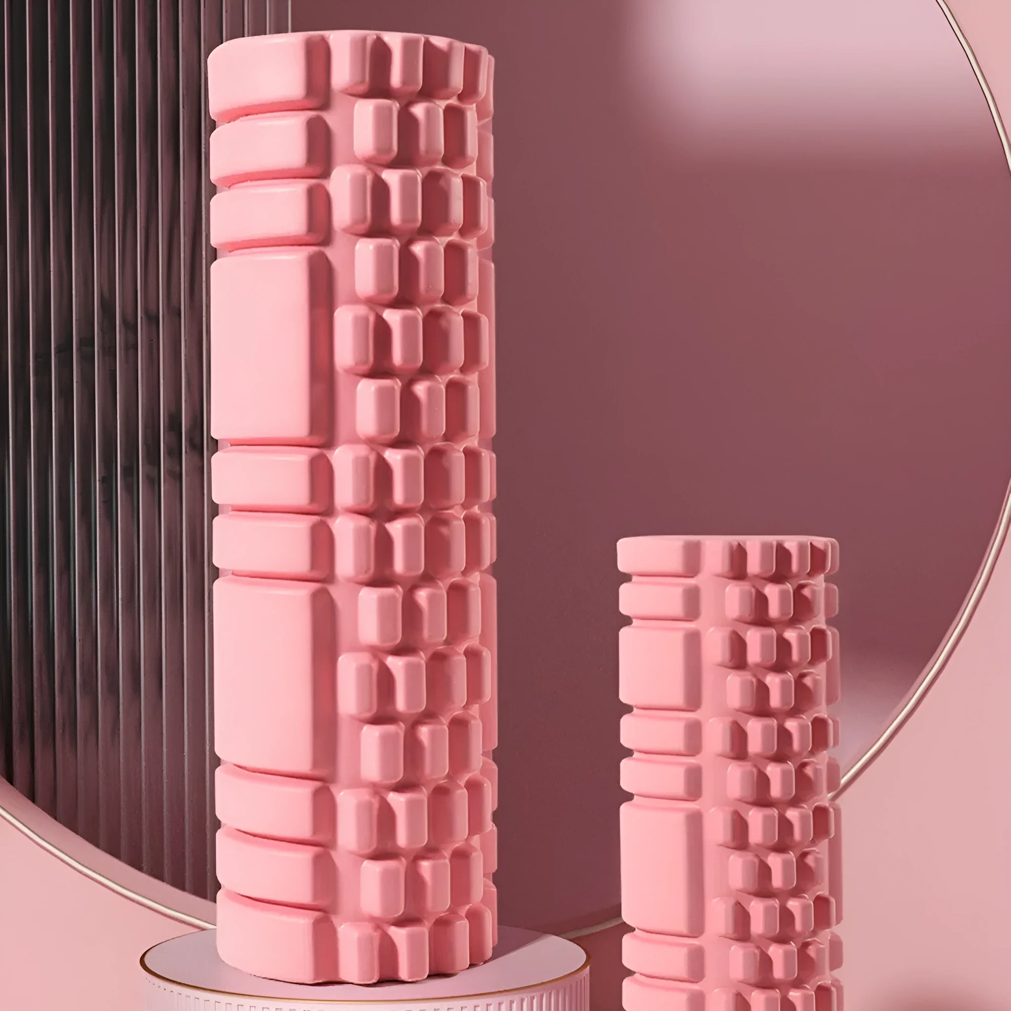 EVA foam roller in multiple colours and sizes for fitness recovery