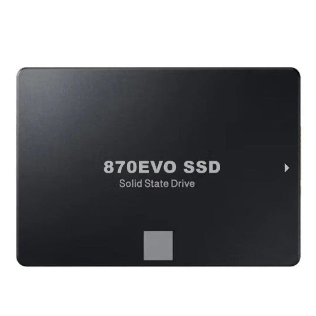 Samsung 870 EVO 2.5-inch SATA III solid state drive for internal PC or laptop installation.