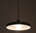 Black and white aluminium alloy restaurant chandelier pendant light in 35cm 50cm 60cm diameters