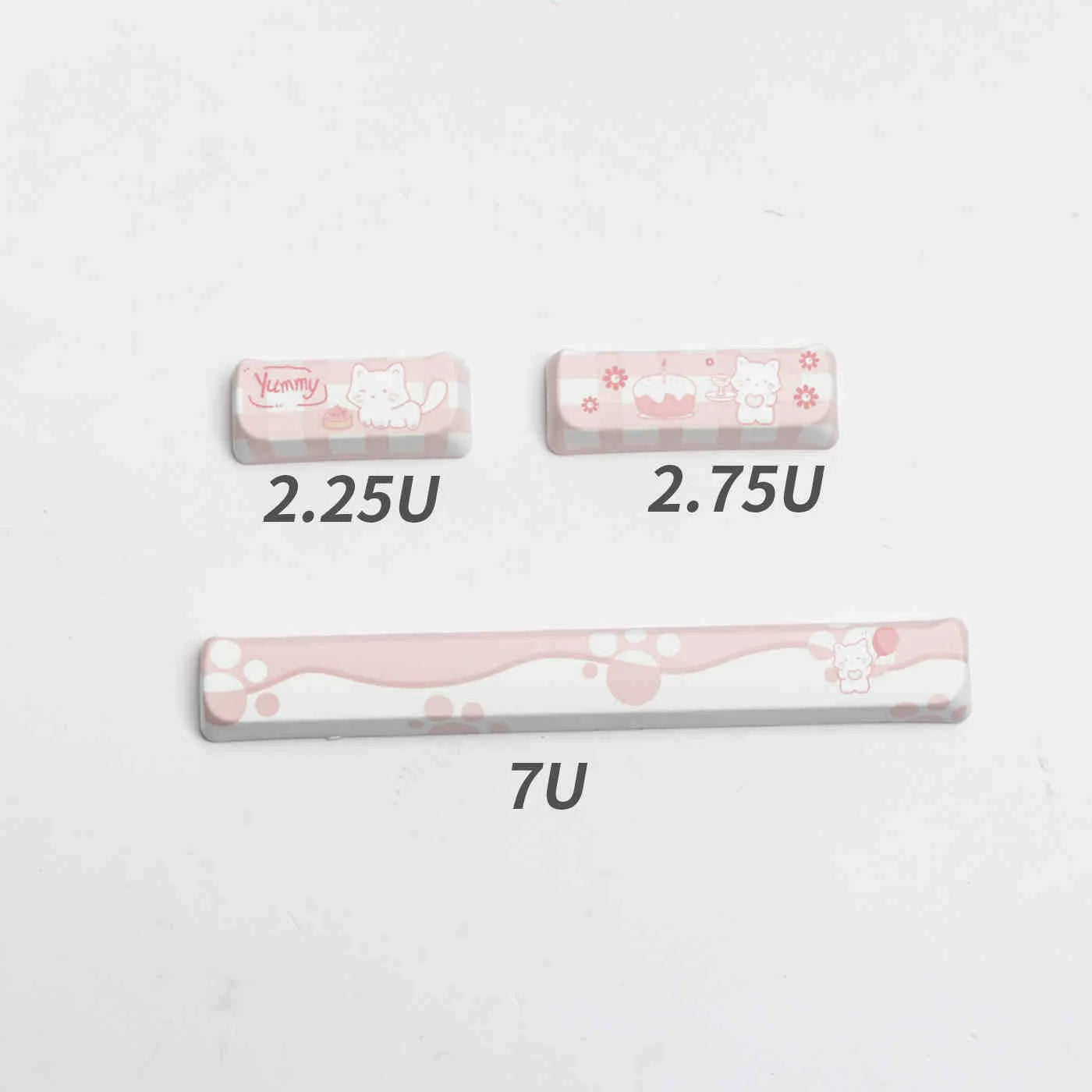 Full set of PBT sublimation printed key caps for mechanical keyboards with over 98 keys