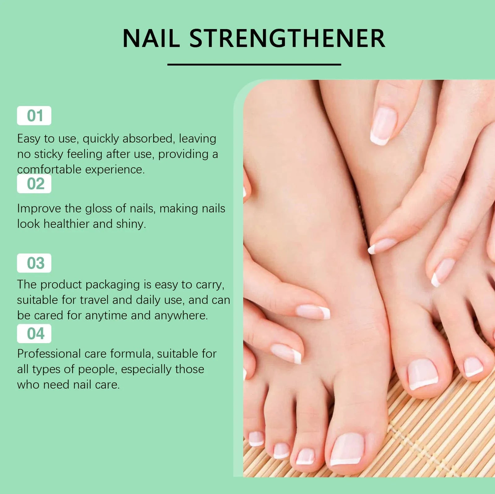 30ml nail care nursing solution bottle for gentle daily cleaning of natural and artificial nails