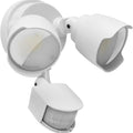 White LED human body induction security flood light with motion sensor for outdoor use