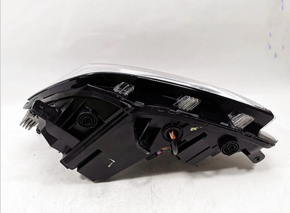 Car headlight assembly with 9-line LED pattern for 2018-2021 vehicle models