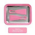 Manual DIY fried yogurt machine in green, pink, rose red, or white colour measuring 22.5cm by 17.5cm