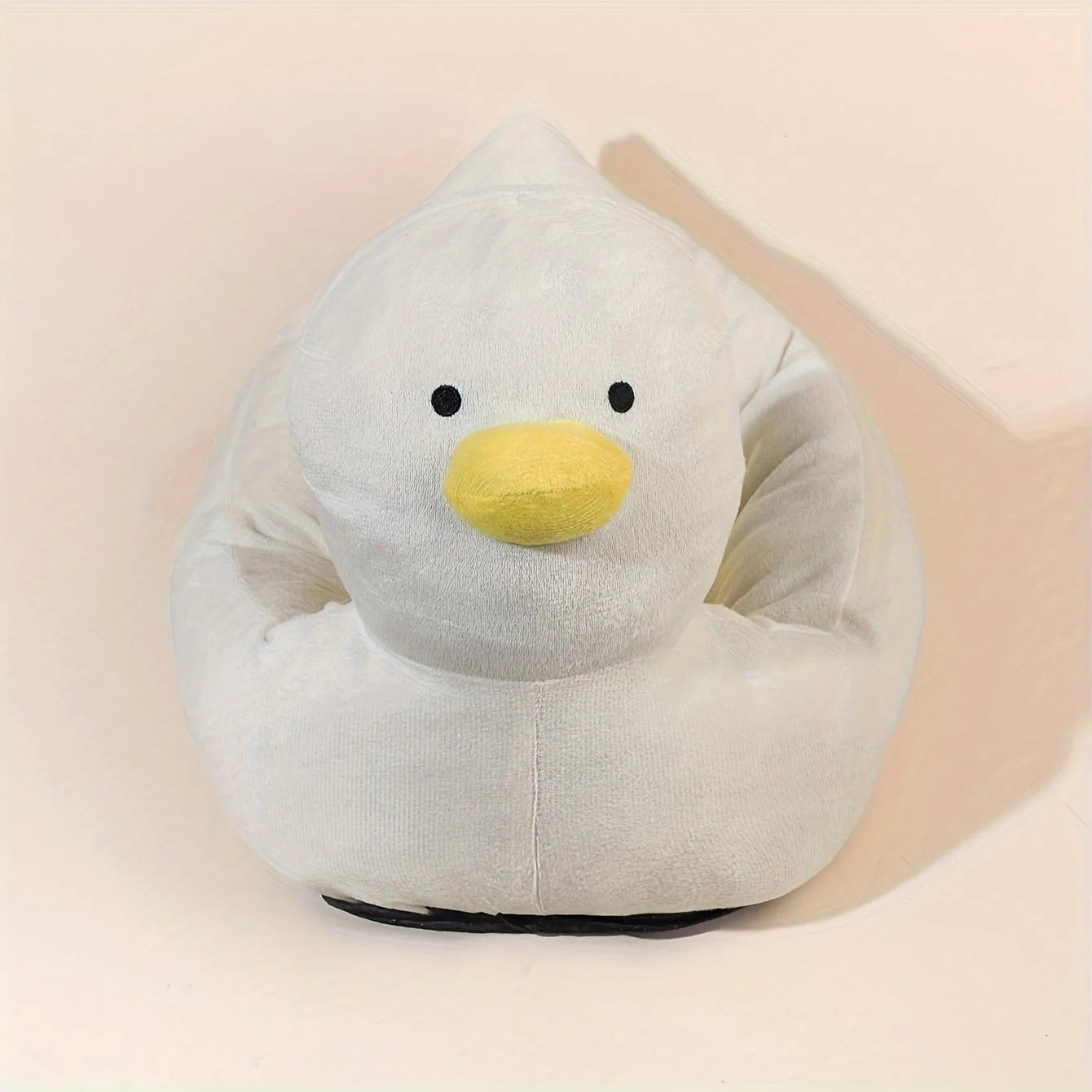 Duck shape soft polyester pet bed for small dogs and cats in blue or white colours