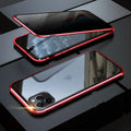 Anti-spy clamshell phone case in six colours for iPhone models