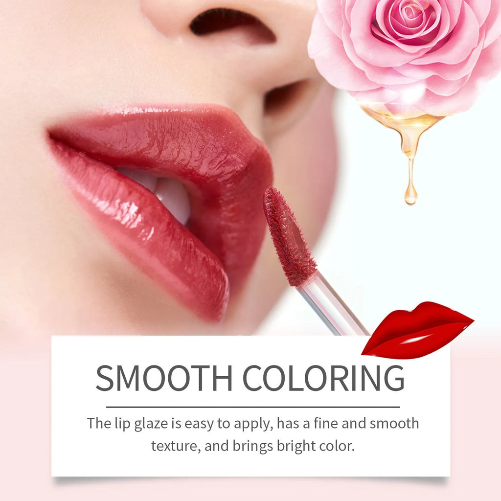 Double-headed lip liner and lacquer pen with three colour variant options