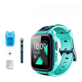 SE5 children's smartwatch phone with rotating stainless steel strap on child's wrist showing touchscreen display