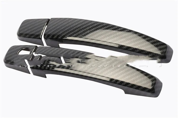 Carbon fibre door handle cover for Opel Vauxhall Astra H J 2004-2015 in Classic Cruze colour