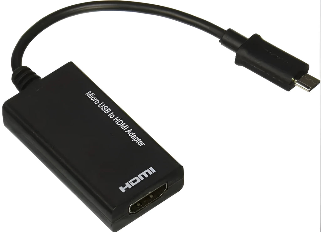 Black DisplayPort to HDMI adapter cable with 12cm length for connecting computers to TVs and projectors