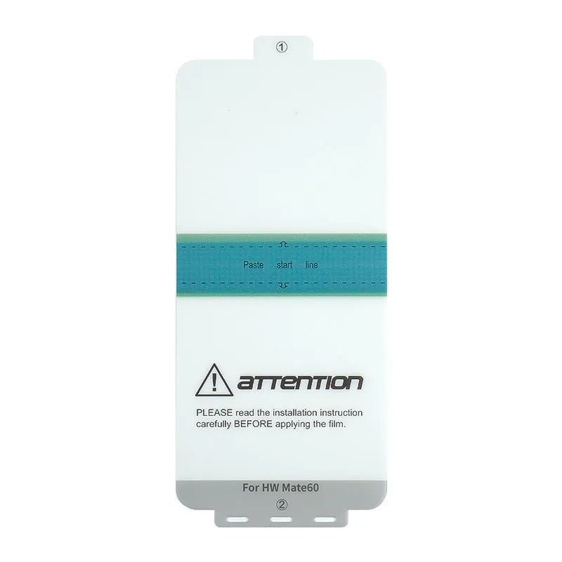 TPU screen protector for Huawei Mate60 and Mate60Pro with application tools