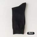 Men's mid-calf business socks in pure combed cotton available in multiple solid colours