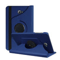 Rotating leather clamshell tablet case for iPad 1 shown in multiple colour options