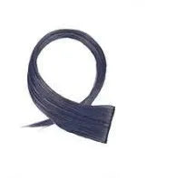 Gradient coloured long curly hair wig patch extension approximately 60cm in length