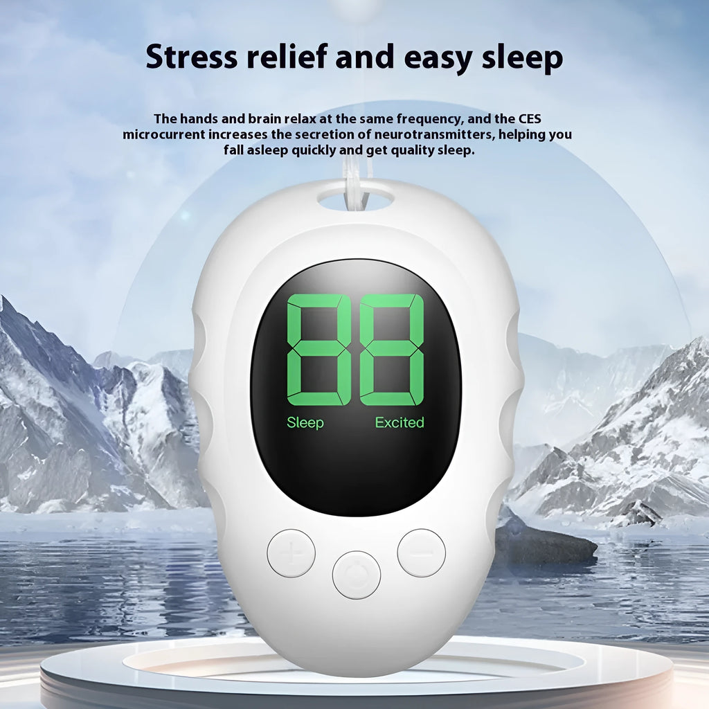 Rechargeable silicone sleep aid hand grip with remote control in three colour options