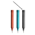 24-in-1 precision screwdriver set with aluminium handle and magnetic bit storage for phone and computer repairs