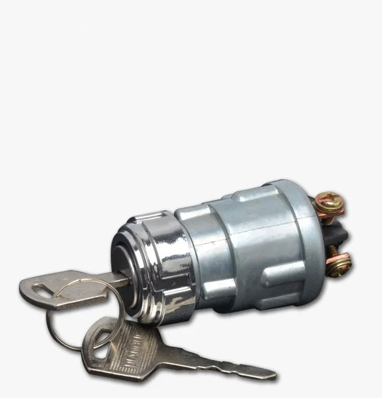Copper vehicle ignition switch for trucks and forklifts with key
