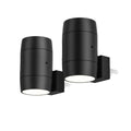 Small adjustable brightness night lamp with rotatable direct plug showing warm light illumination