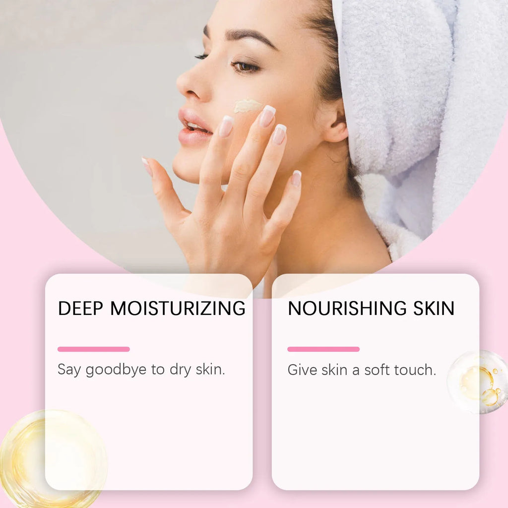 Sakura Butter Cream face moisturiser in 5.7cm cube jar with 100g content
