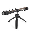 Aluminium alloy ice fishing rod holder bracket with tripod stand for small fishing rods