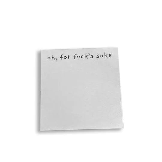 Square 75mm sticky note paper with colourful printed cover designs on white background
