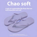 Foldable flat casual slippers with hollow-out plastic upper and non-slip PVC sole in assorted colours.
