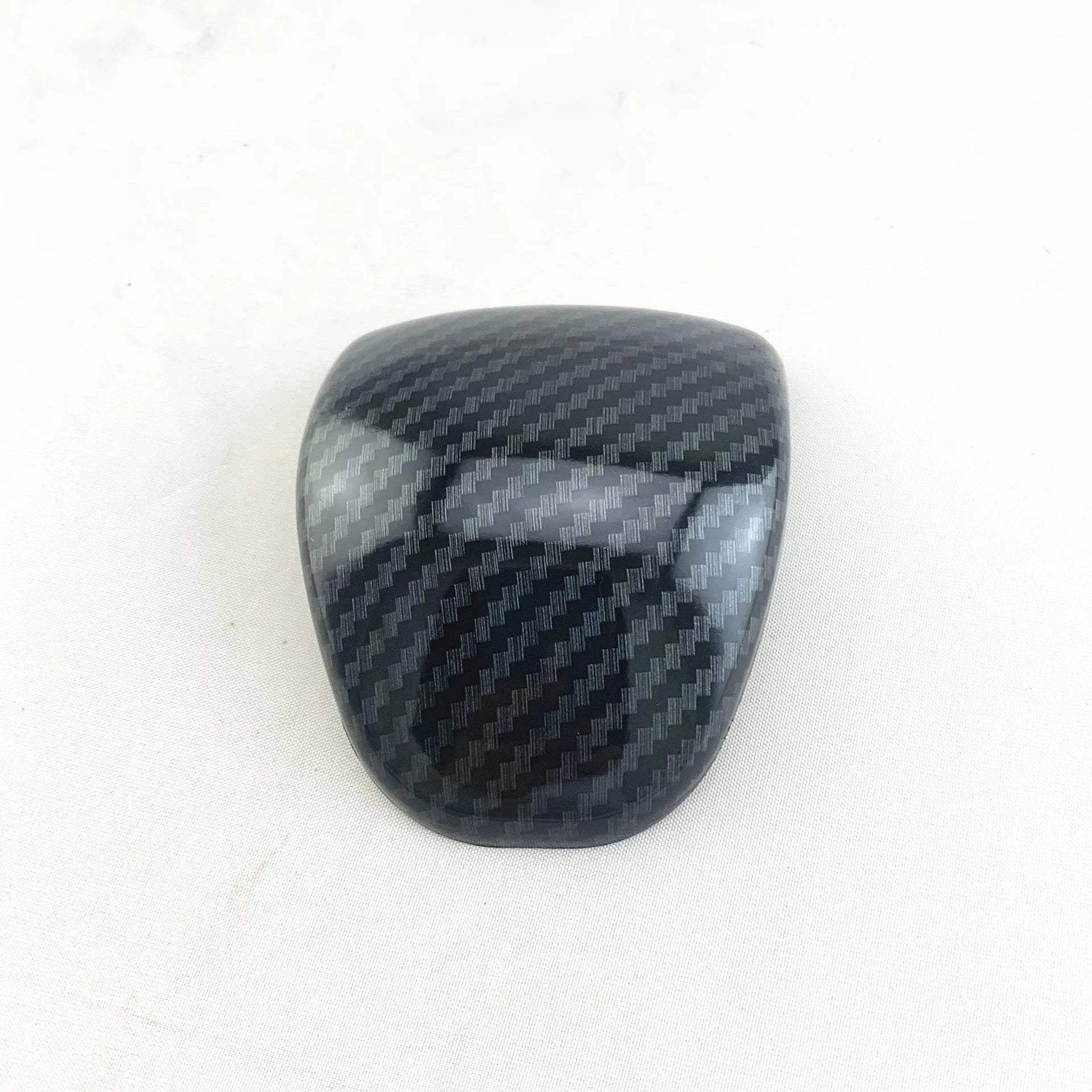 Smart RunK3 gear head cover with carbon fibre pattern for manual car interiors