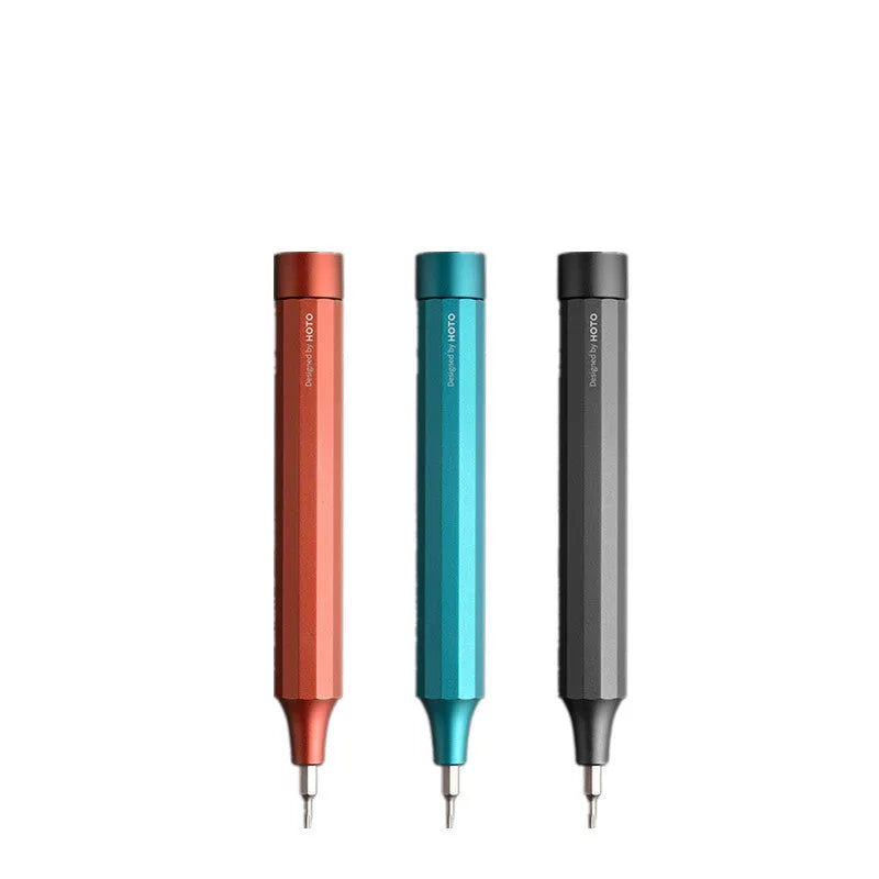 24-in-1 precision screwdriver set with aluminium handle and magnetic bit storage for phone and computer repairs
