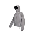 Mesh stitching sun protective nylon top shown in desert brown colour on a hanger.