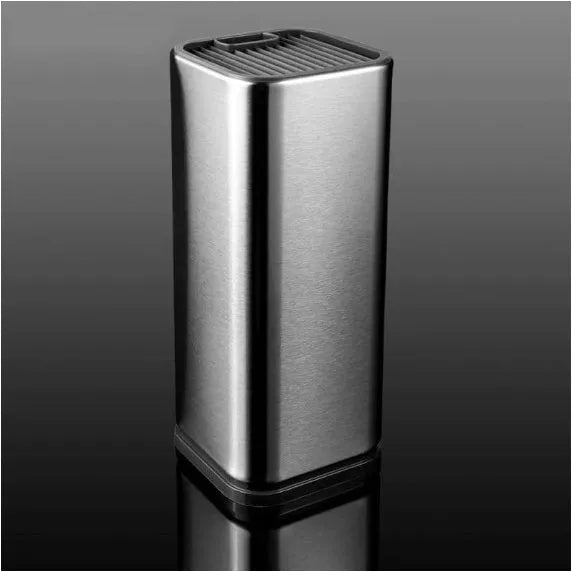 Stainless steel kitchen tool holder with detachable bottom in black and white colour options