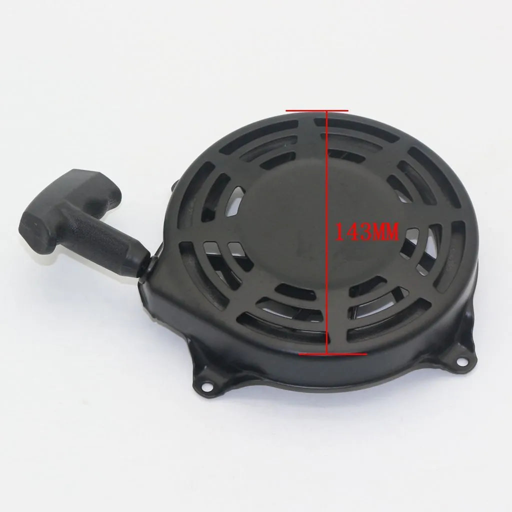 Bailitong 115mm black hand puller starter tool for motorcycle and garden equipment engines