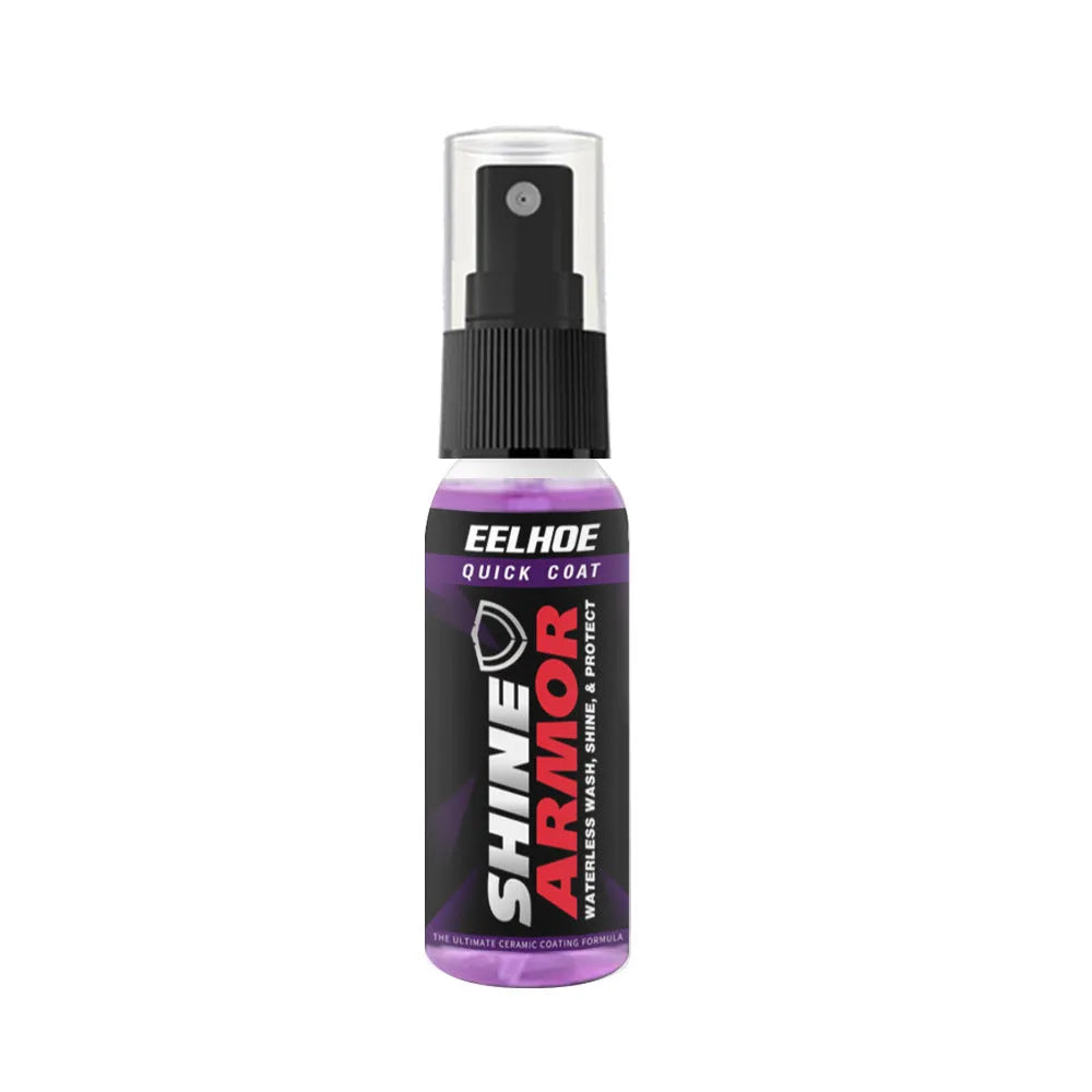 Automobile nano coating agent spray wax in 30ml and 100ml containers for hand application