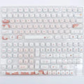 Dessert Cat cartoon mechanical keyboard key caps with food-themed sublimation artwork