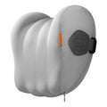 Suspension bin car head restraint neck guard and waist pillow set in grey or orange colours