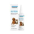 100ml bottle of dog and cat ear cleaning solution for gentle earwax removal