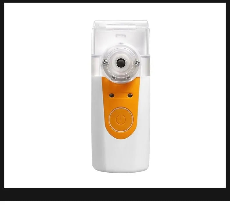 Plastic columnar USB handheld nebuliser with single fog outlet for household use