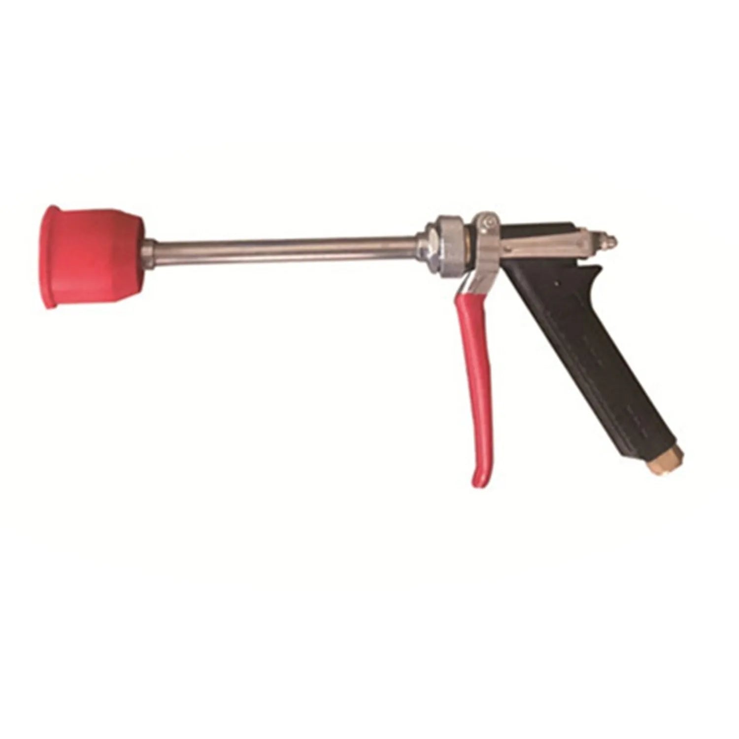 Adjustable high-pressure plastic spray gun in submachine gun style for agricultural pesticide spraying and garden watering
