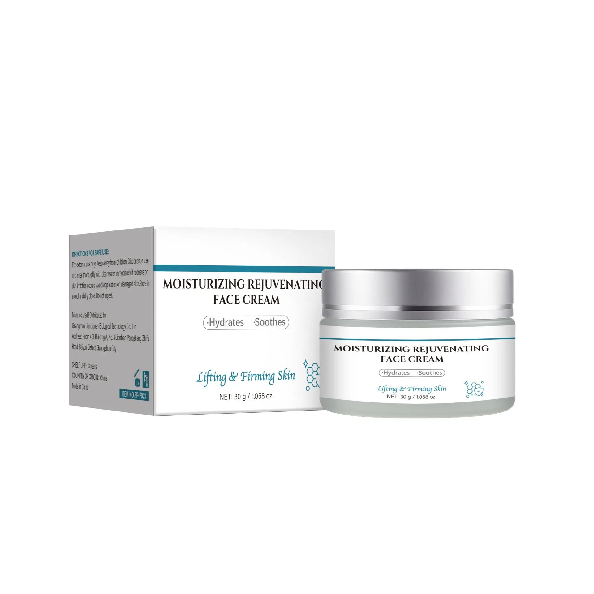 30g tube of FP-F024 anti-ageing cream for face and neck