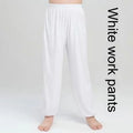 Children's high elasticity Sanda practice pants in black, red, or white colours with Lycra fabric