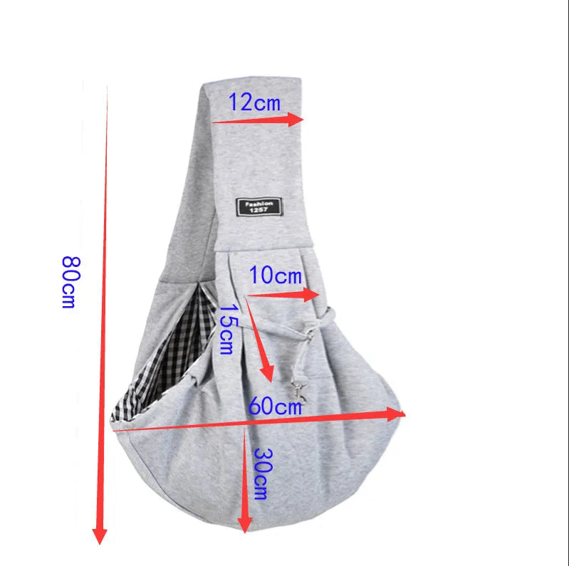 Large foldable cat-themed messenger backpack in multiple colours, showing adjustable strap and multiple pockets.