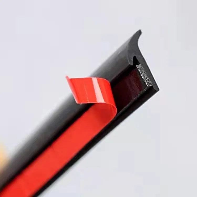 TPE rubber seal strip gap filler for car bumper protection and machinery sealing in black or white